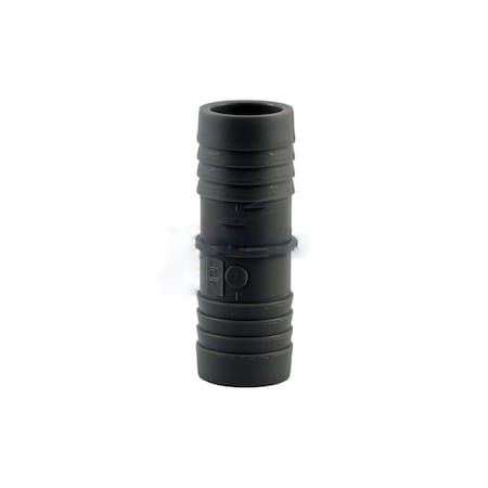 2 In. Black Poly Coupling